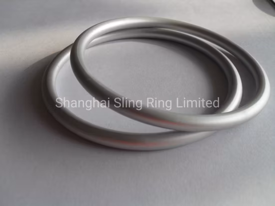 Pareja Portabebés Anillo de Aluminio para Anillo de Cabestrillo con Certificación de Seguridad