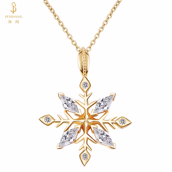 Más de 8 estilos, nueva joyería fina de moda, collares con forma de nudo de bloqueo de corazón de cadena personalizada de Plata de Ley 925 chapada en oro de 18 quilates para mujer